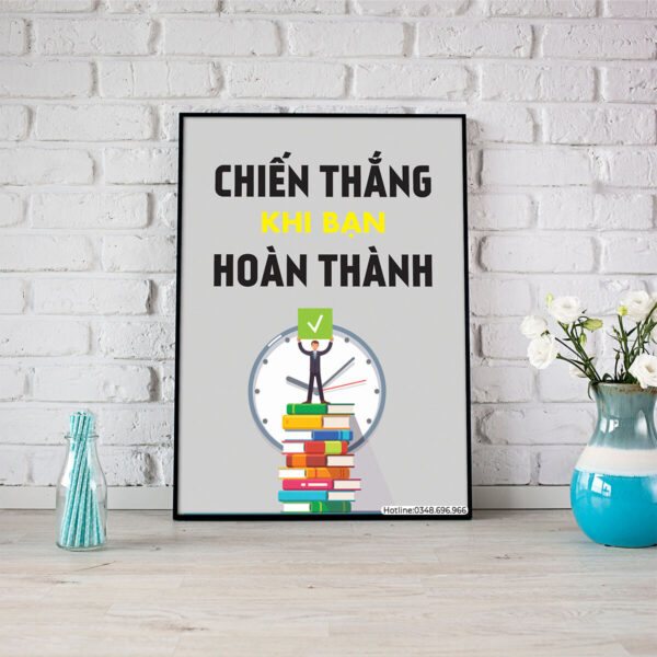 Chiến thắng khi bạn hoàn thành