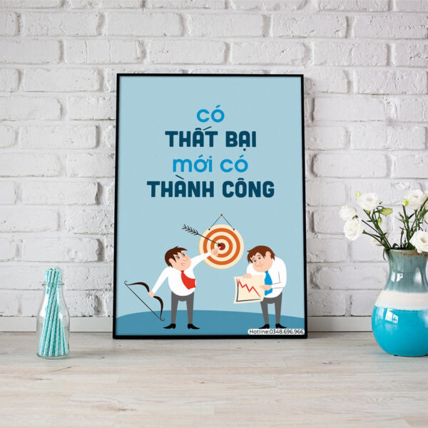 Tranh động lực: Có thất bại mới có thành công