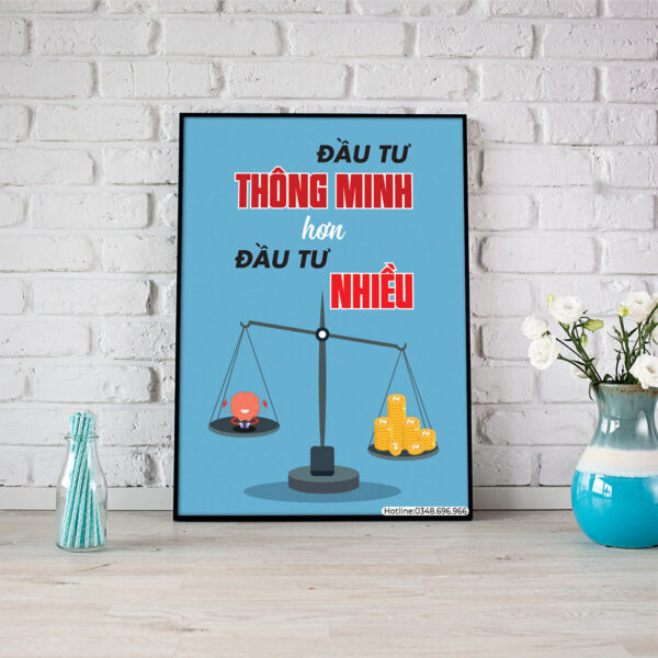 Tranh văn phòng: Đầu tư thông minh hơn đầu tư nhiều