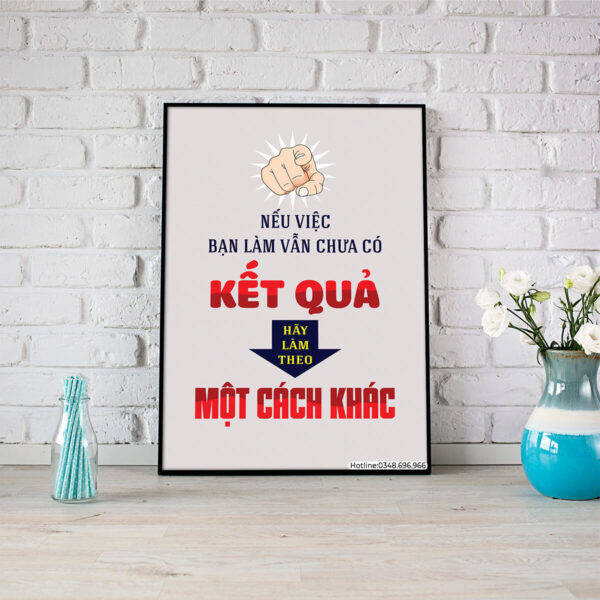 Nếu việc bạn làm vẫn chưa có kết quả hãy làm theo một cách khác