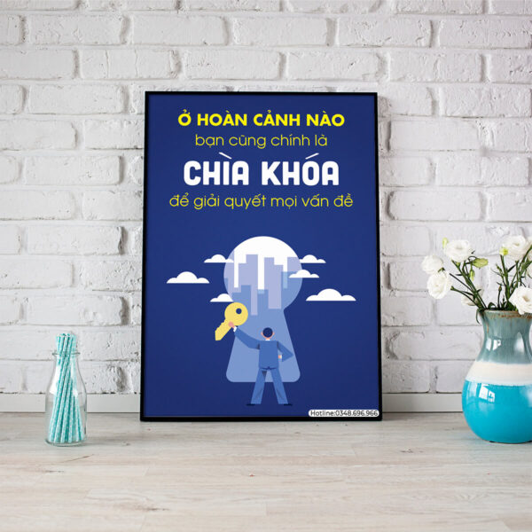 Ở hoàn cảnh nào bạn cũng chính là chìa khóa để giải quyết mọi vấn đề