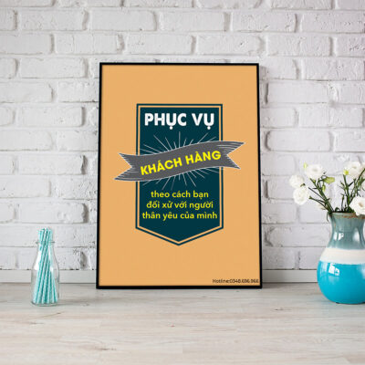 Tranh văn phòng: Phục vụ khách hàng theo cách bạn đối xử với người thân yêu của mình