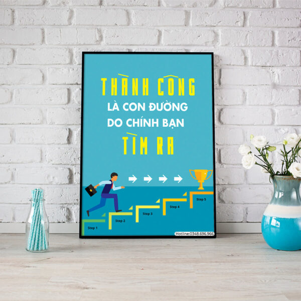 Thành công là con đường do chính bạn tìm ra