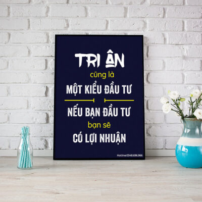 Tranh văn phòng: Tri ân cũng là một kiểu đầu tư, nếu bạn đầu tư bạn sẽ có lợi nhuận