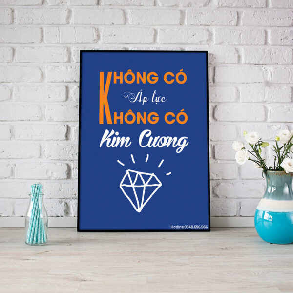 Tranh động lực: Không có động lực, không có kim cương