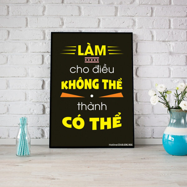 Tranh động lực: Làm cho điều không thể thành có thể