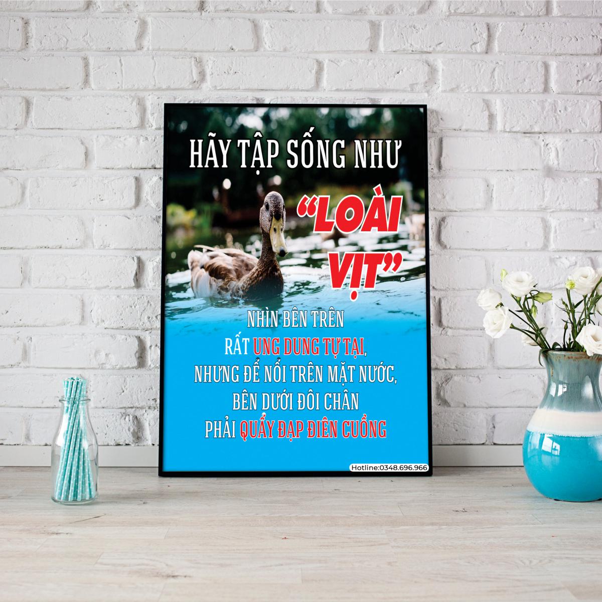 Hãy tập sống như loài vịt