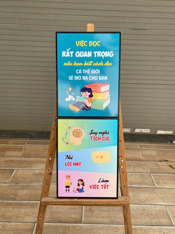 mẫu tranh trang trí trường học