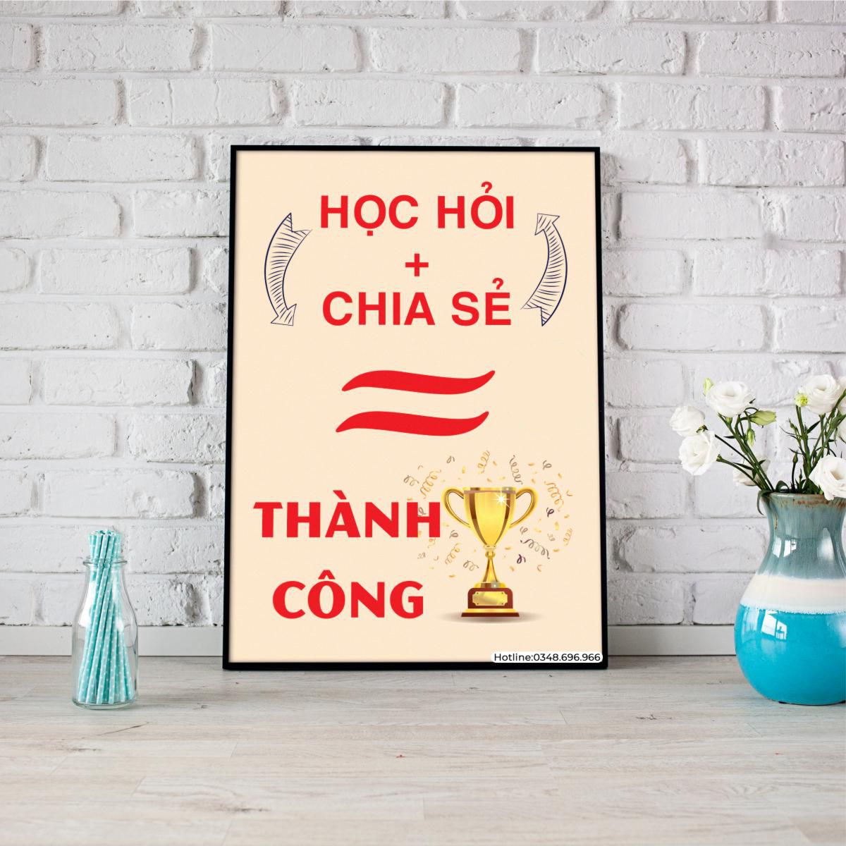 Học hỏi + chia sẻ = thành công