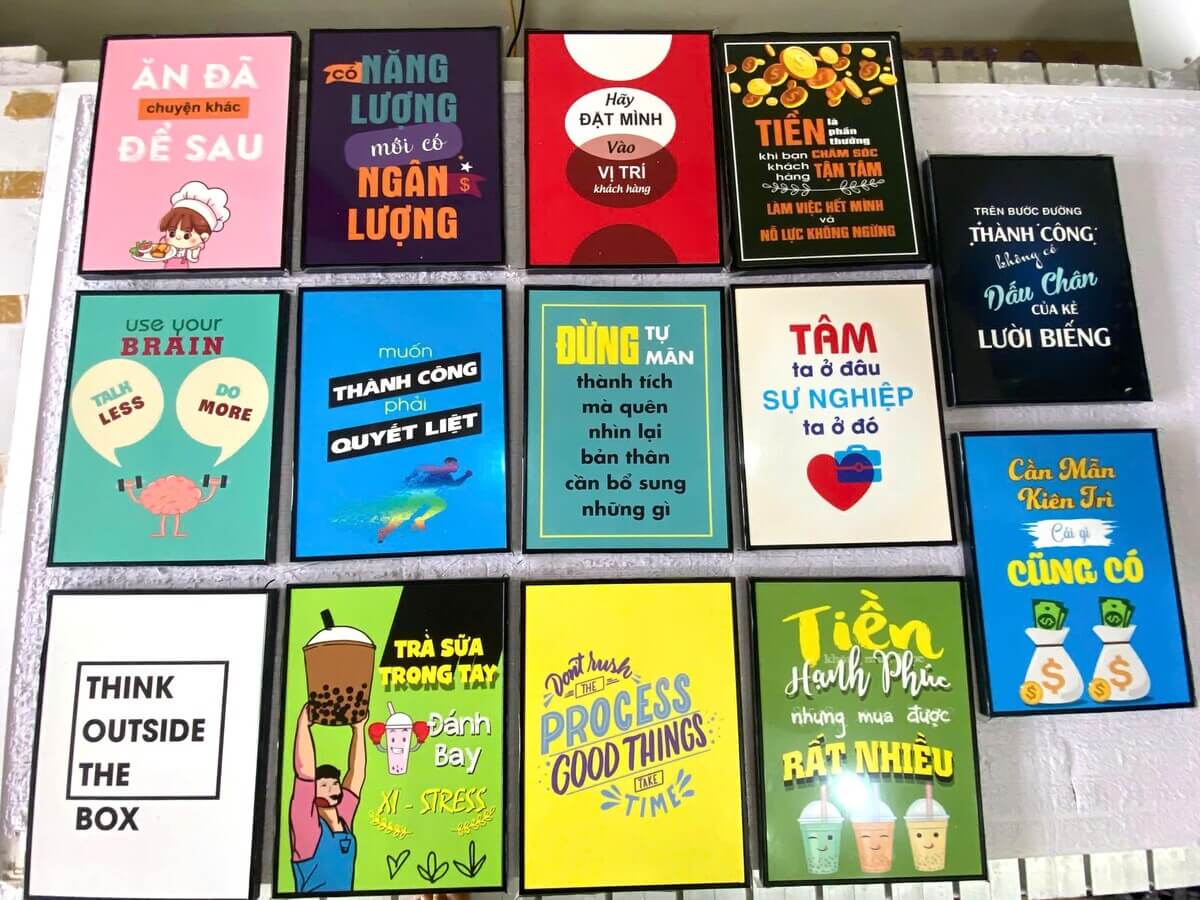 Tranh chất liệu formex